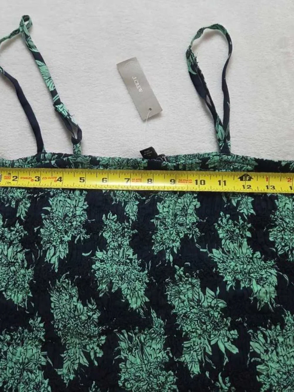 New XL J.Crew wave maxi dress in pineapple print cotton voile
